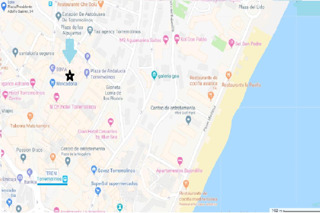 Estudio En Torremolinos, Plaza De Andalucia Εξωτερικό φωτογραφία